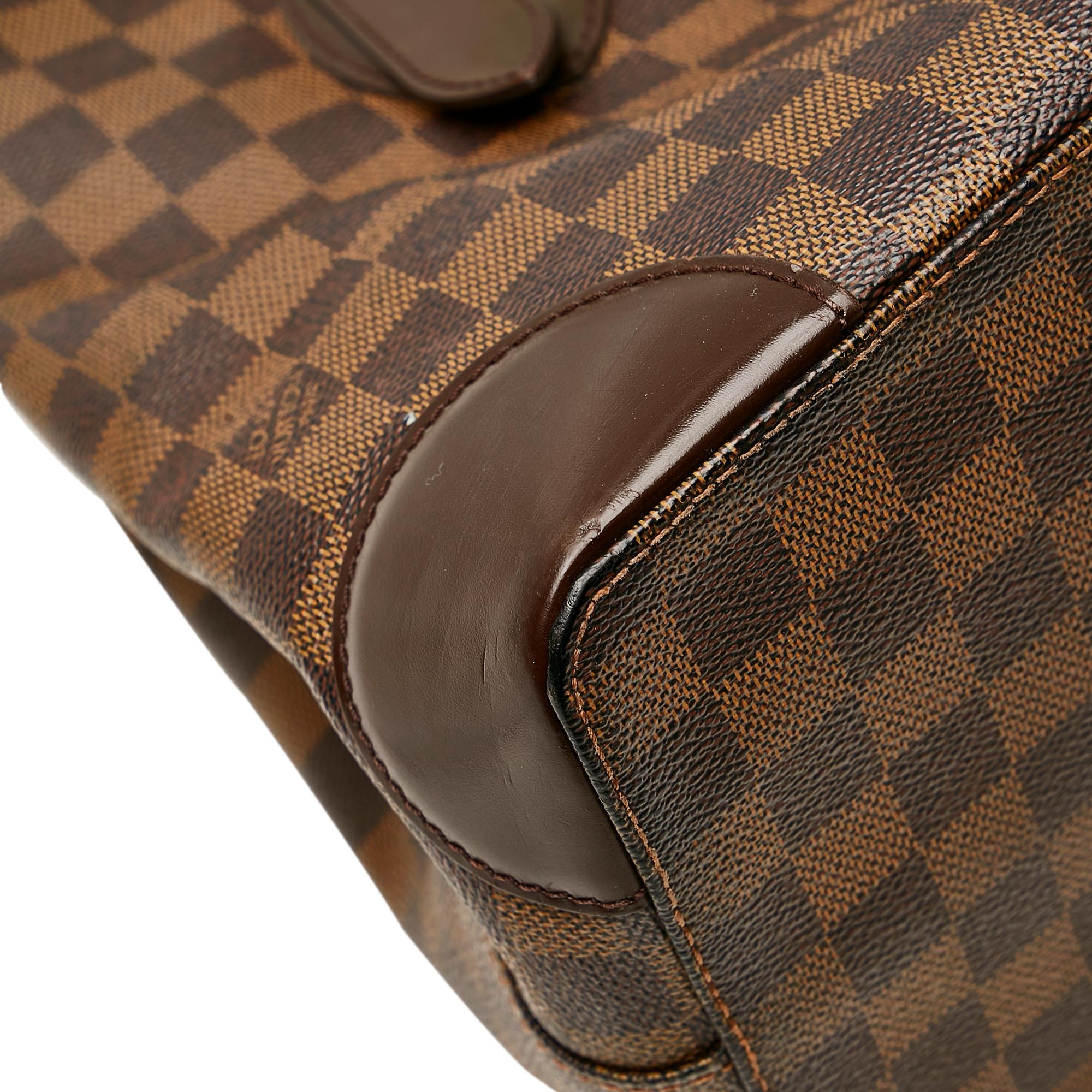 Louis Vuitton Damier Ebene Hampstead MM (SHG-37809)