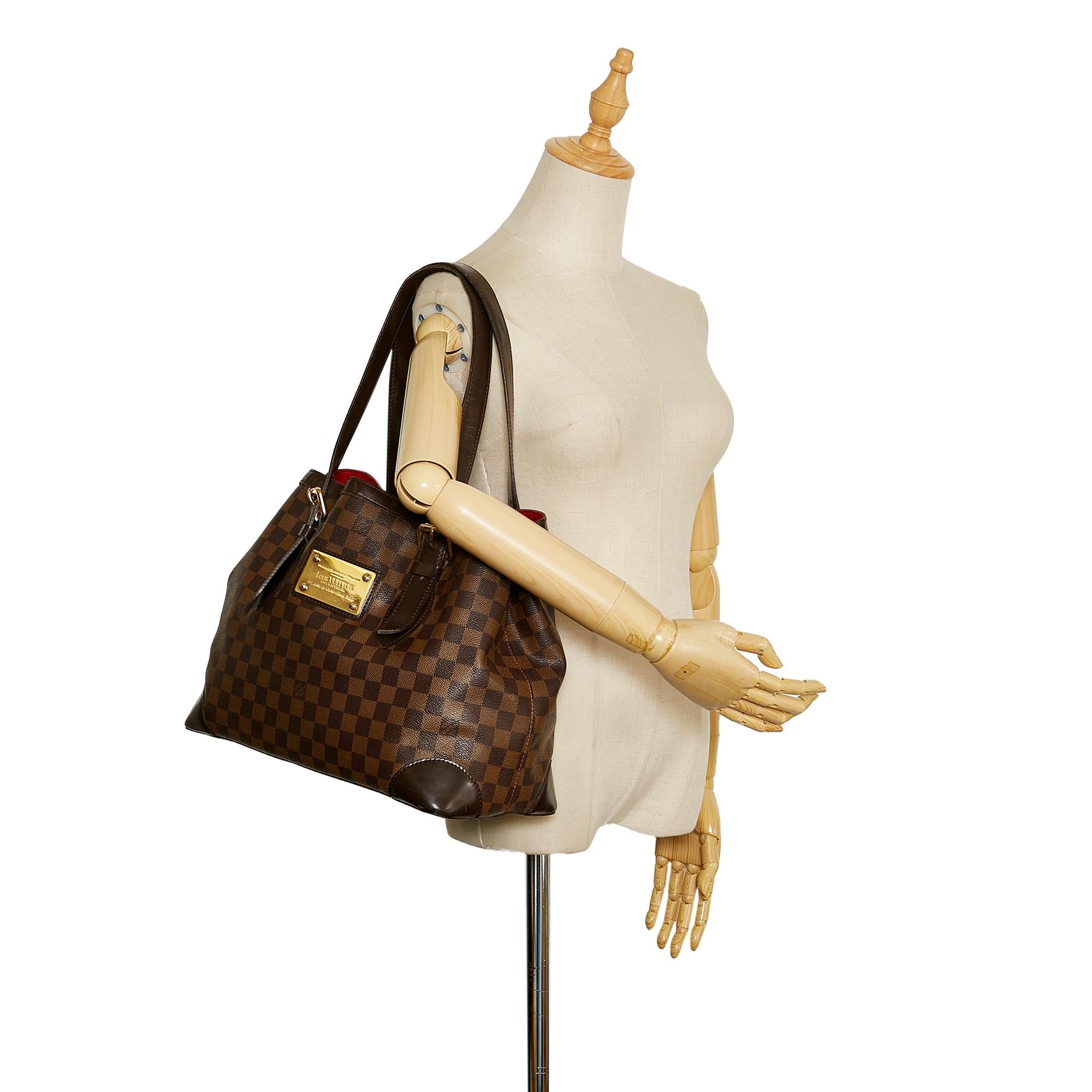 Louis Vuitton Damier Ebene Hampstead MM (SHG-UBnYxf)