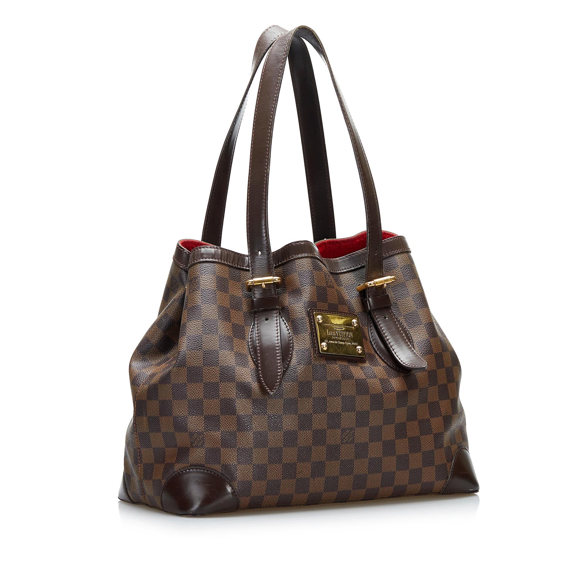 Louis Vuitton Damier Ebene Hampstead MM (SHG-UBnYxf)