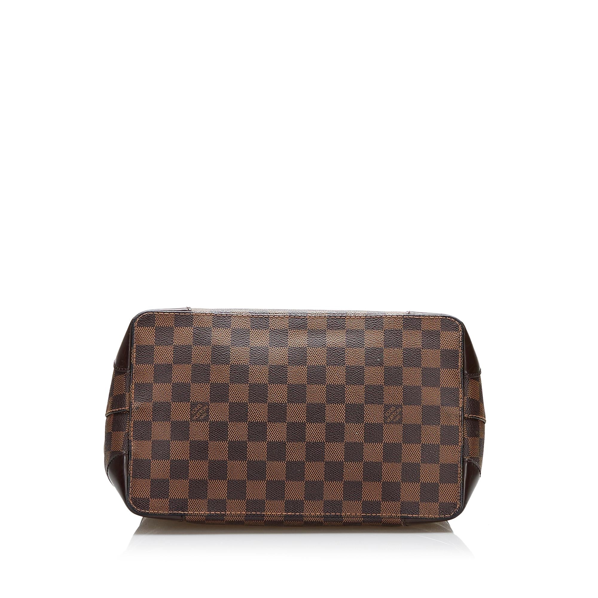 Louis Vuitton Damier Ebene Hampstead PM (SHG-v9dJ2V)