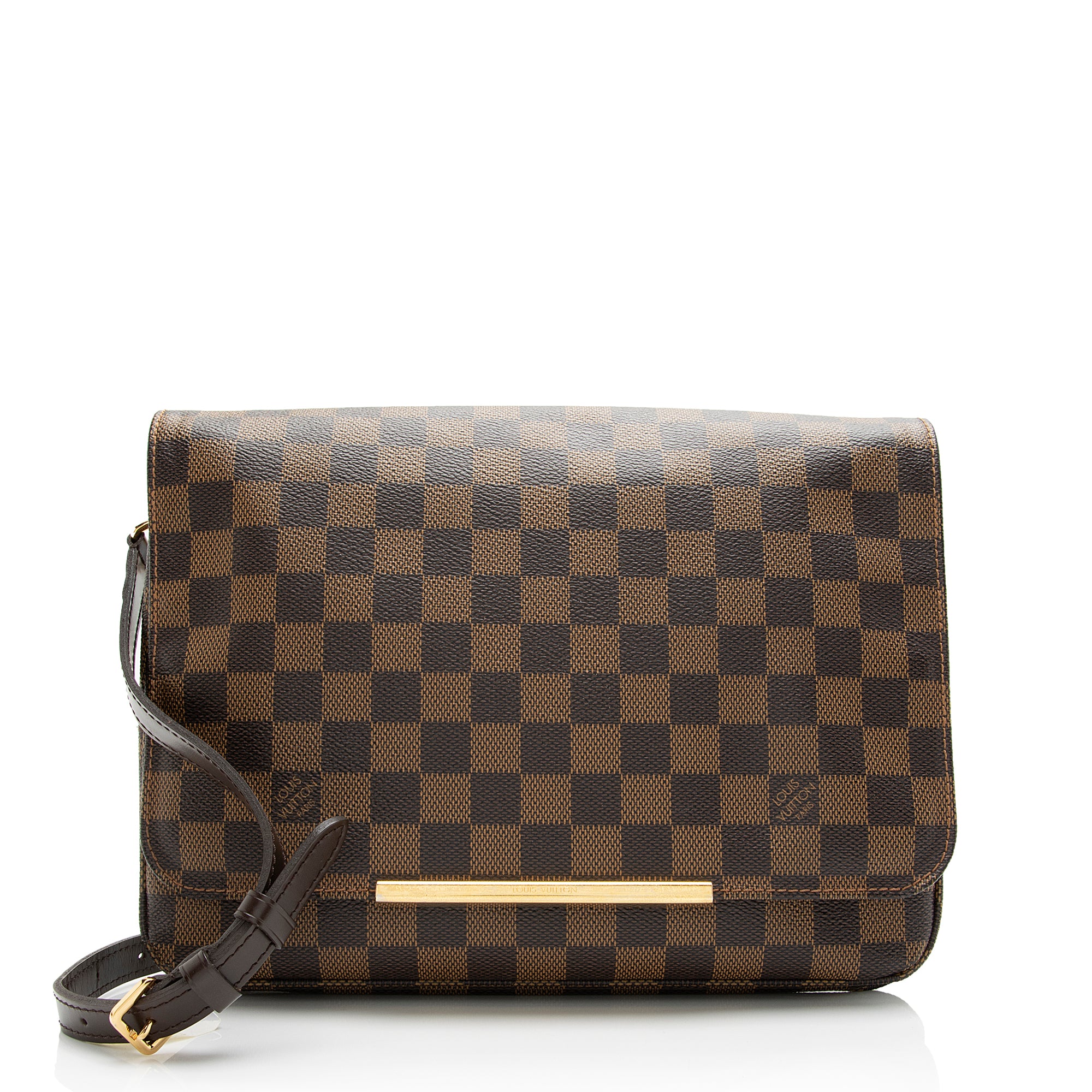 Louis Vuitton Damier Ebene Hoxton GM Shoulder Bag (SHF-23763)