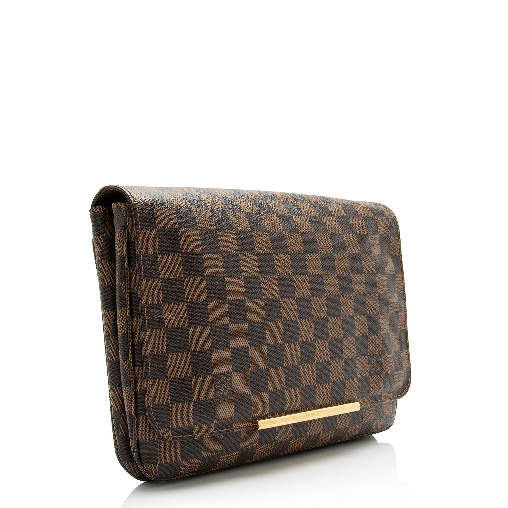 Louis Vuitton Damier Ebene Hoxton GM Shoulder Bag (SHF-23763)