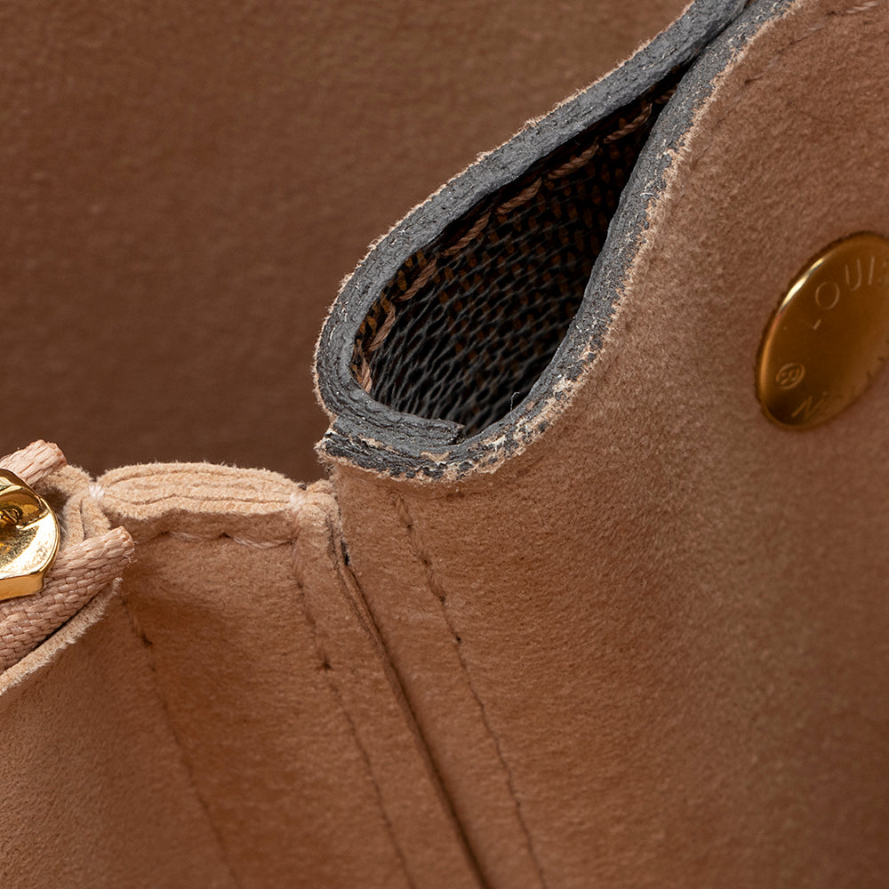 Louis Vuitton Damier Ebene Kensington Tote (SHF-20759)