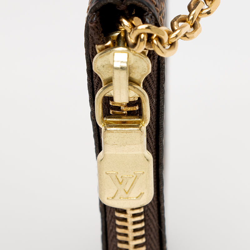 Louis Vuitton Damier Ebene Key Pouch (SHF-22774)
