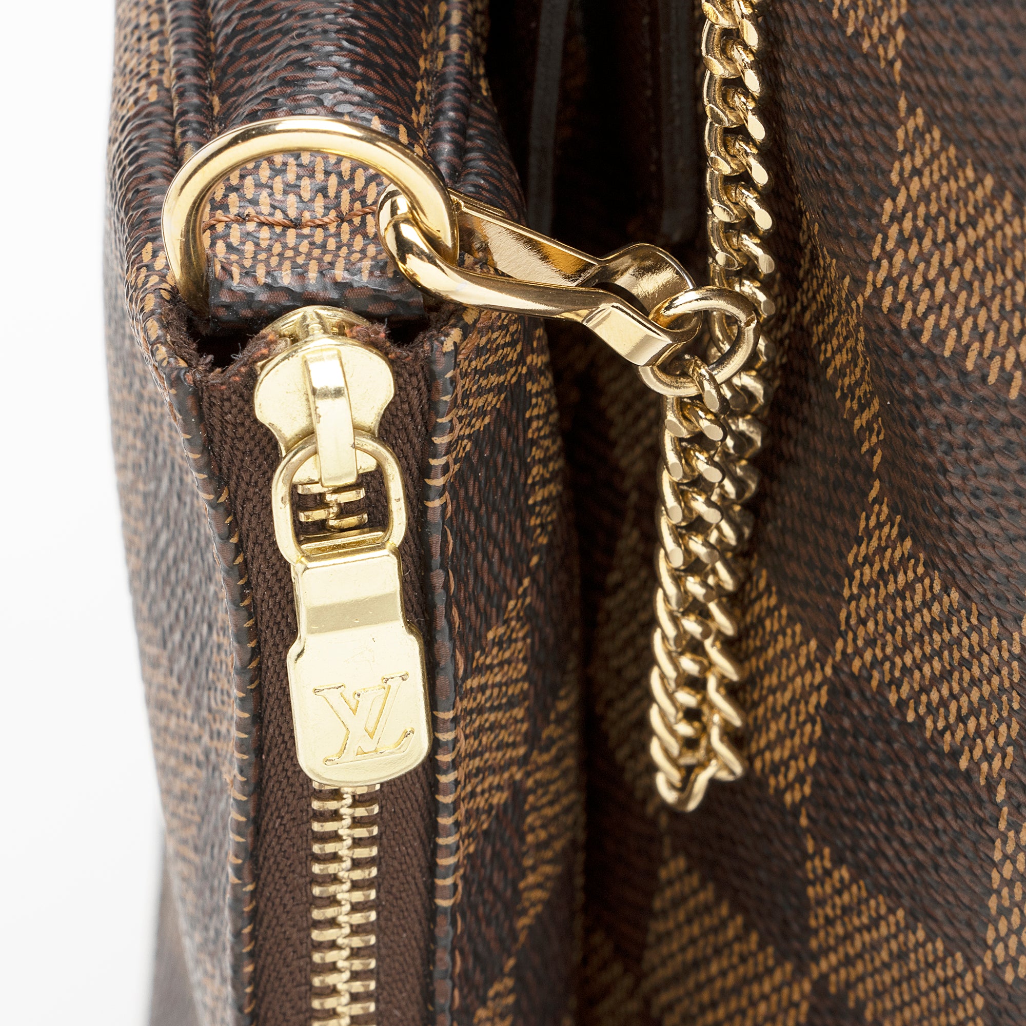 Louis Vuitton Damier Ebene Marais Bucket Tote (SHF-22212)