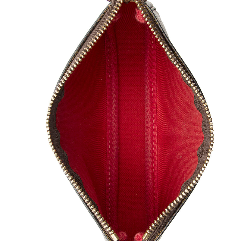 Louis Vuitton Damier Ebene Mini Pochette Accessoires (SHF-17566)