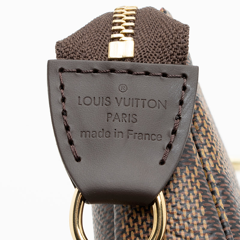 Louis Vuitton Mini Damier Ebène Pochette Accessoires