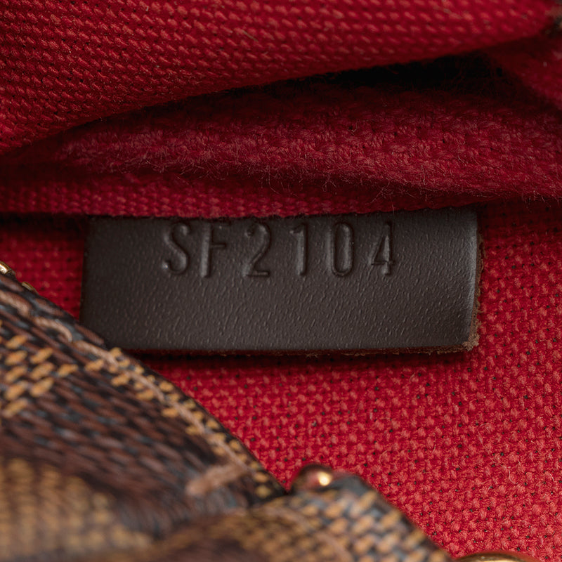 Louis Vuitton Damier Ebene Mini Pochette Accessoires (SHF-20838)