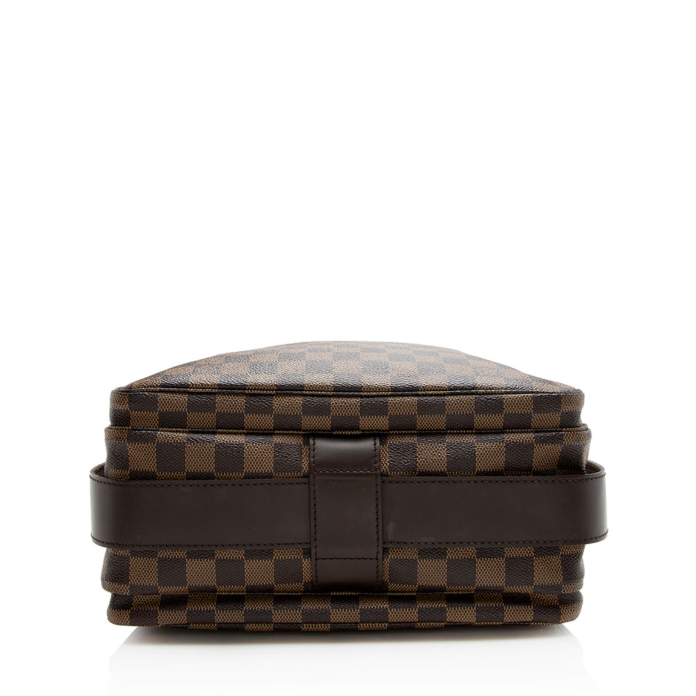 Louis Vuitton Damier Ebene Naviglio Messenger Bag (SHF-21755)