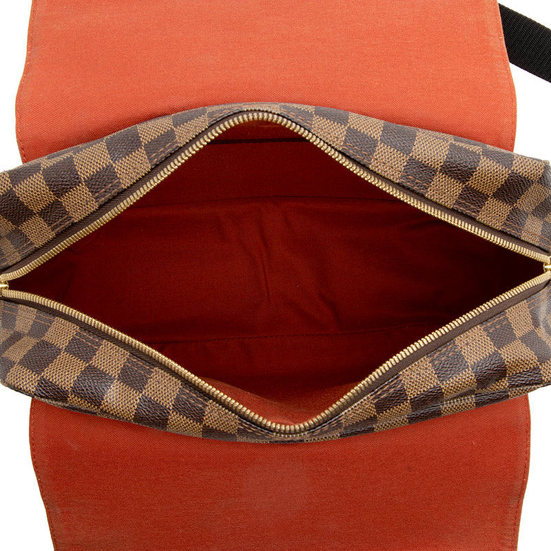 Louis Vuitton Damier Ebene Naviglio Messenger Bag (SHF-21755)
