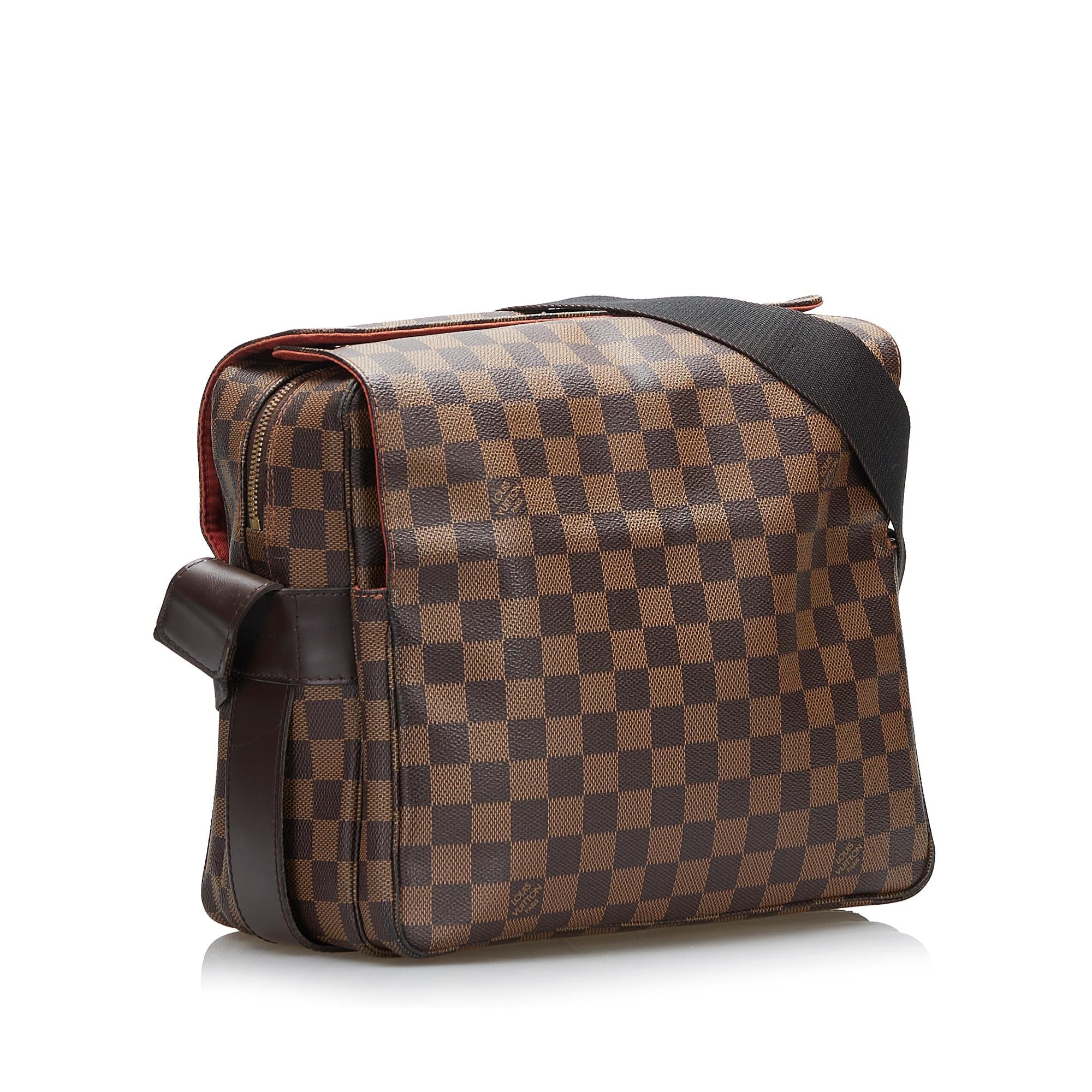 Louis Vuitton Damier Ebene Naviglio (SHG-36657)