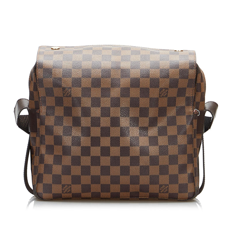 Louis Vuitton, Bags, Lv Naviglio Damier Eben Canvas Messenger Bag
