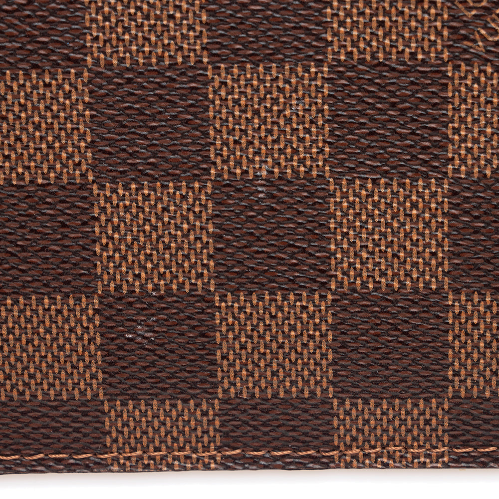 Louis Vuitton Damier Ebene Neverfull GM Pochette (SHF-20602)