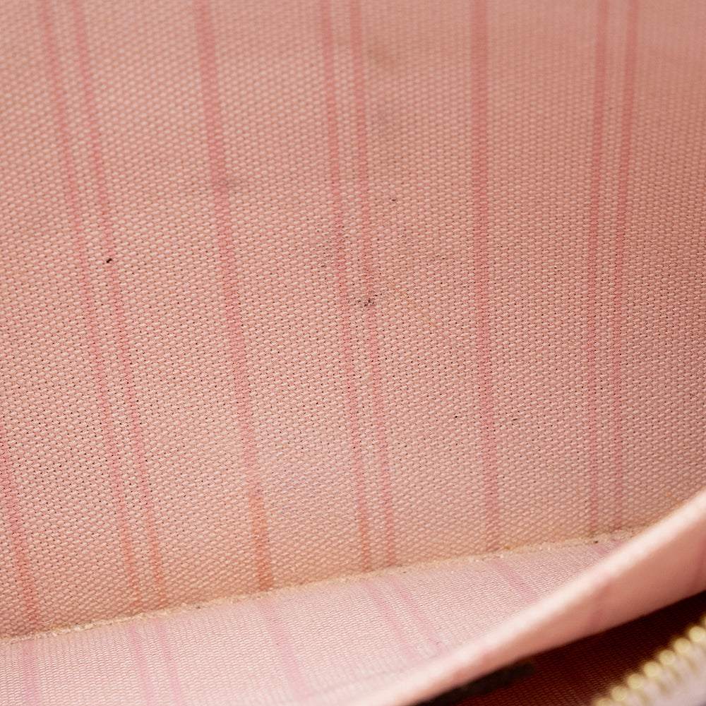 Louis Vuitton Damier Ebene Neverfull MM Pochette (SHF-19212)