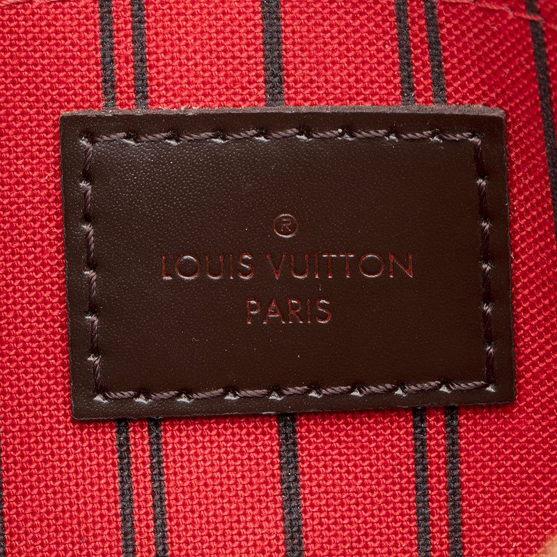 Louis Vuitton Damier Ebene Neverfull MM Pochette (SHF-23942) – LuxeDH