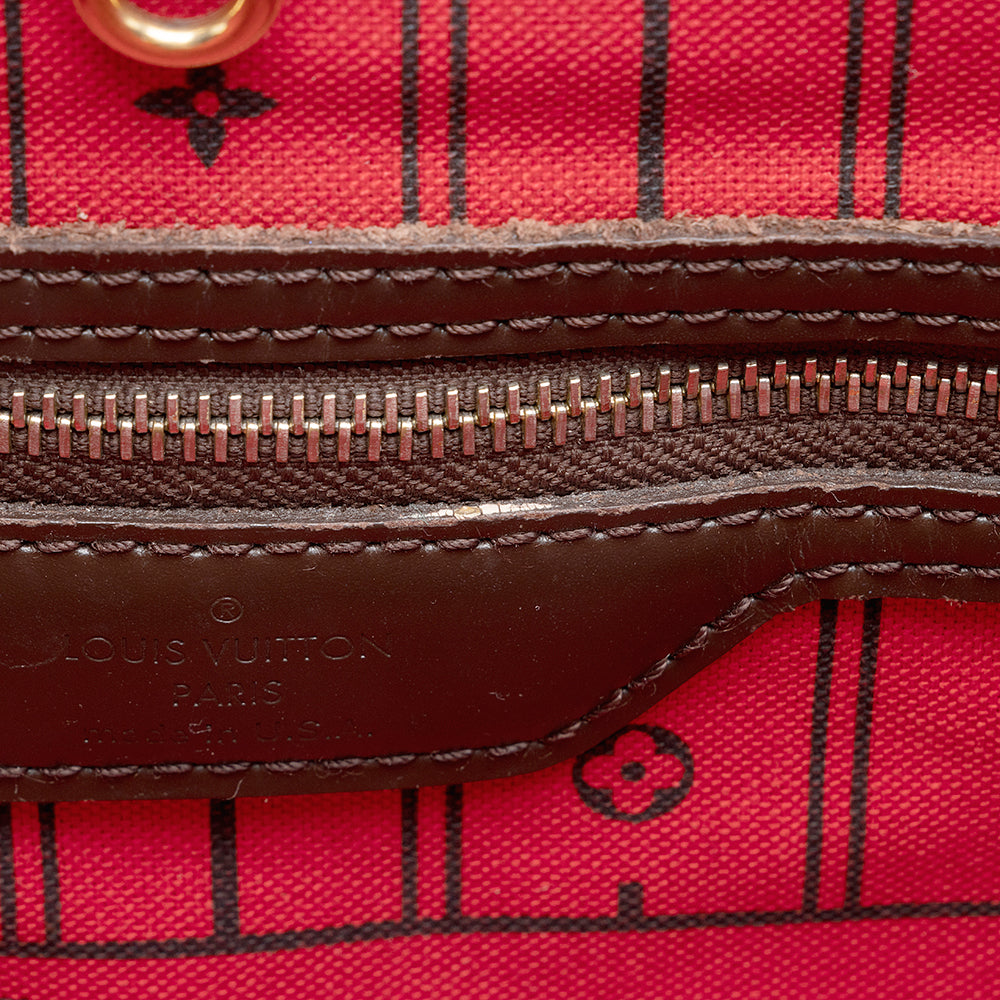 Louis Vuitton Damier Ebene Neverfull MM Tote - FINAL SALE (SHF-19520)