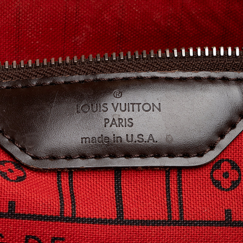Louis Vuitton Damier Ebene Neverfull MM Tote - FINAL SALE (SHF-19520) –  LuxeDH