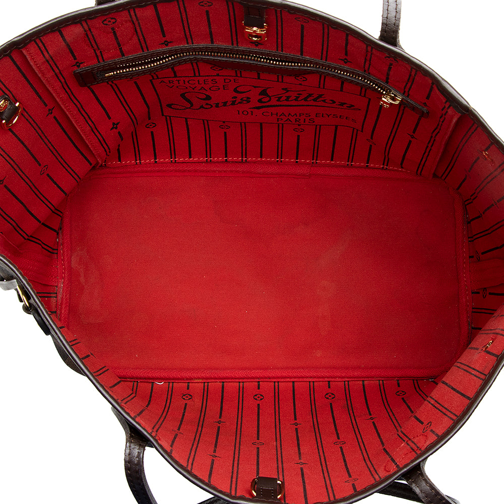 Louis Vuitton Damier Ebene Neverfull MM Tote (SHF-18347)