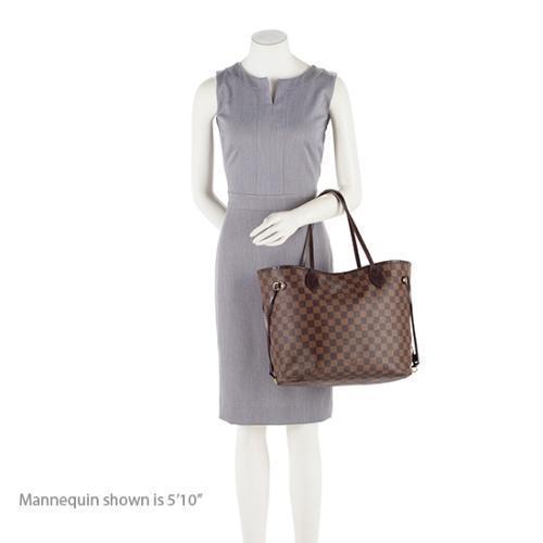 Louis Vuitton Damier Ebene Neverfull MM Tote (SHF-18347)