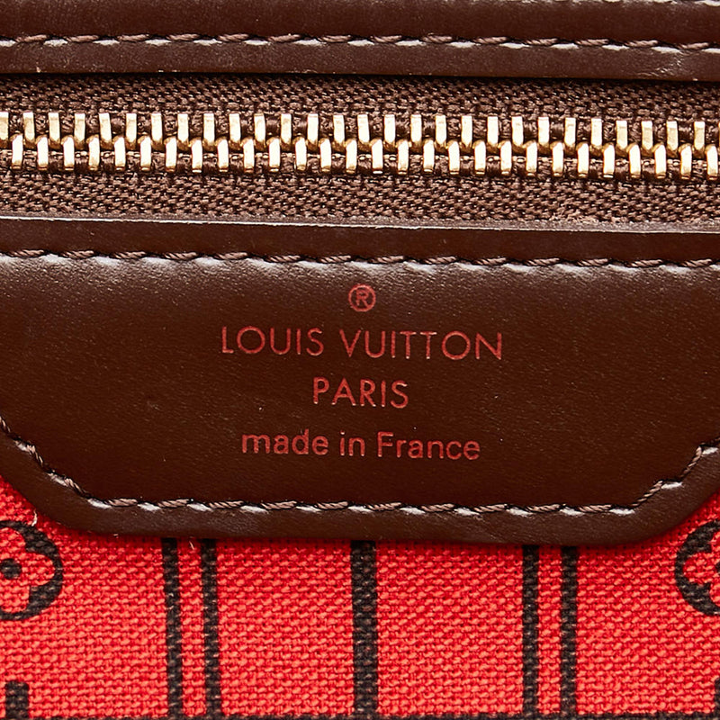 Louis Vuitton Damier Ebene Neverfull MM (SHG-36763)