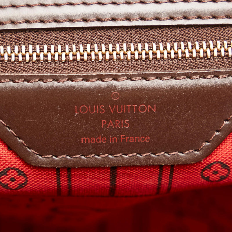 Louis Vuitton Damier Ebene Neverfull MM (SHG-37089)