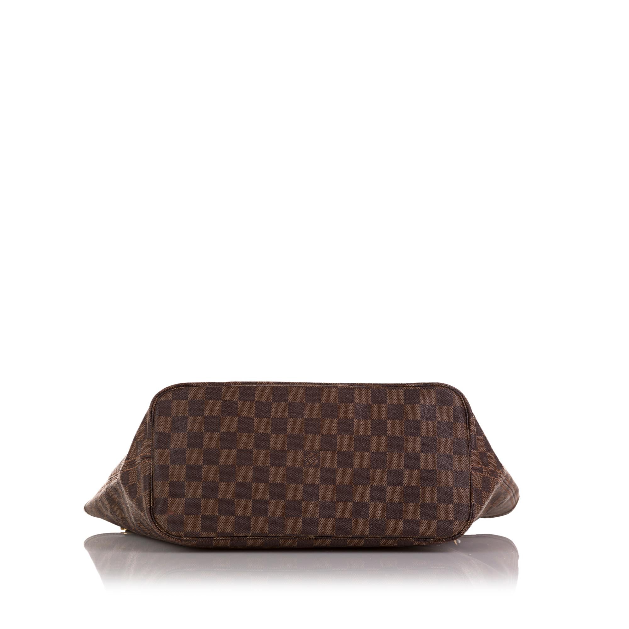 Louis Vuitton Damier Ebene Neverfull MM (SHG-iXDDhR)