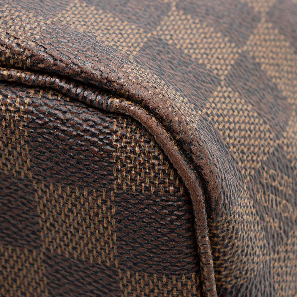Louis Vuitton Damier Ebene Neverfull PM Tote (SHF-20385)