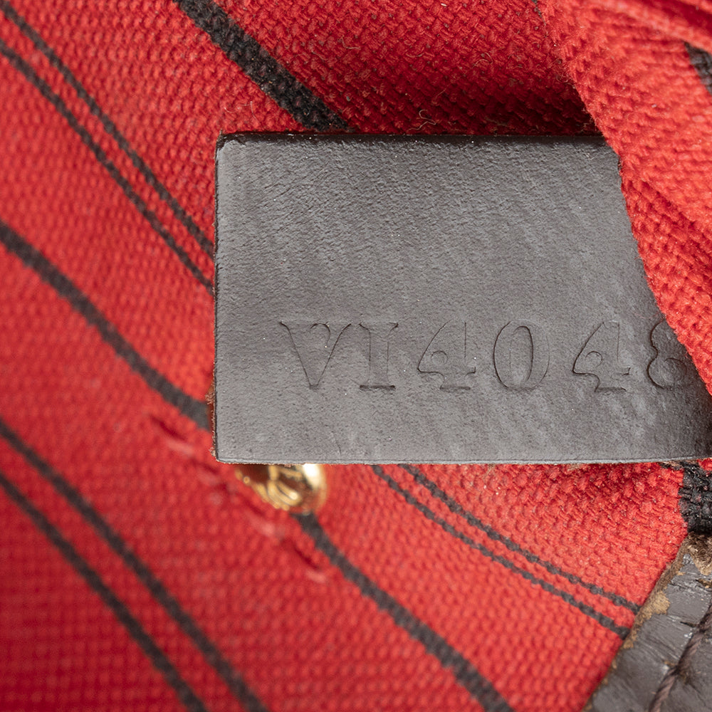 Louis Vuitton Damier Ebene Neverfull PM Tote (SHF-20385)