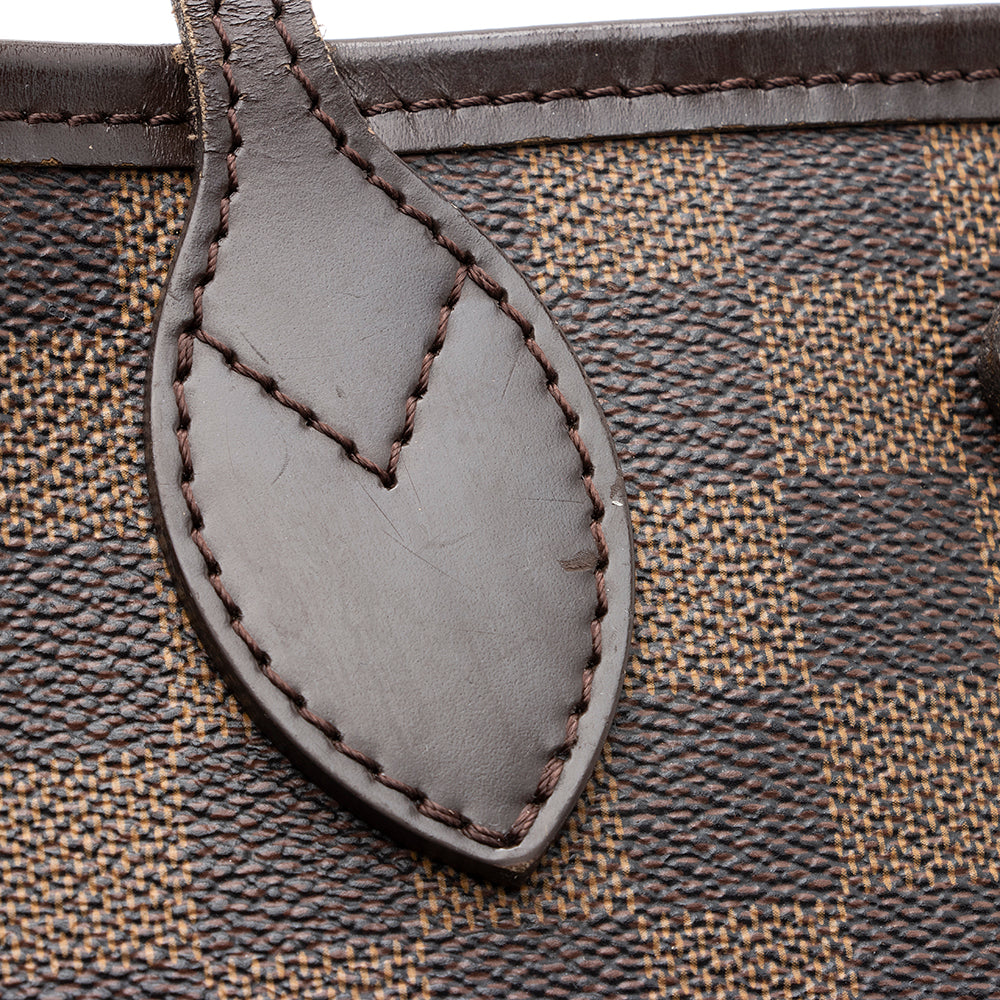 Louis Vuitton Damier Ebene Neverfull PM Tote (SHF-20385)