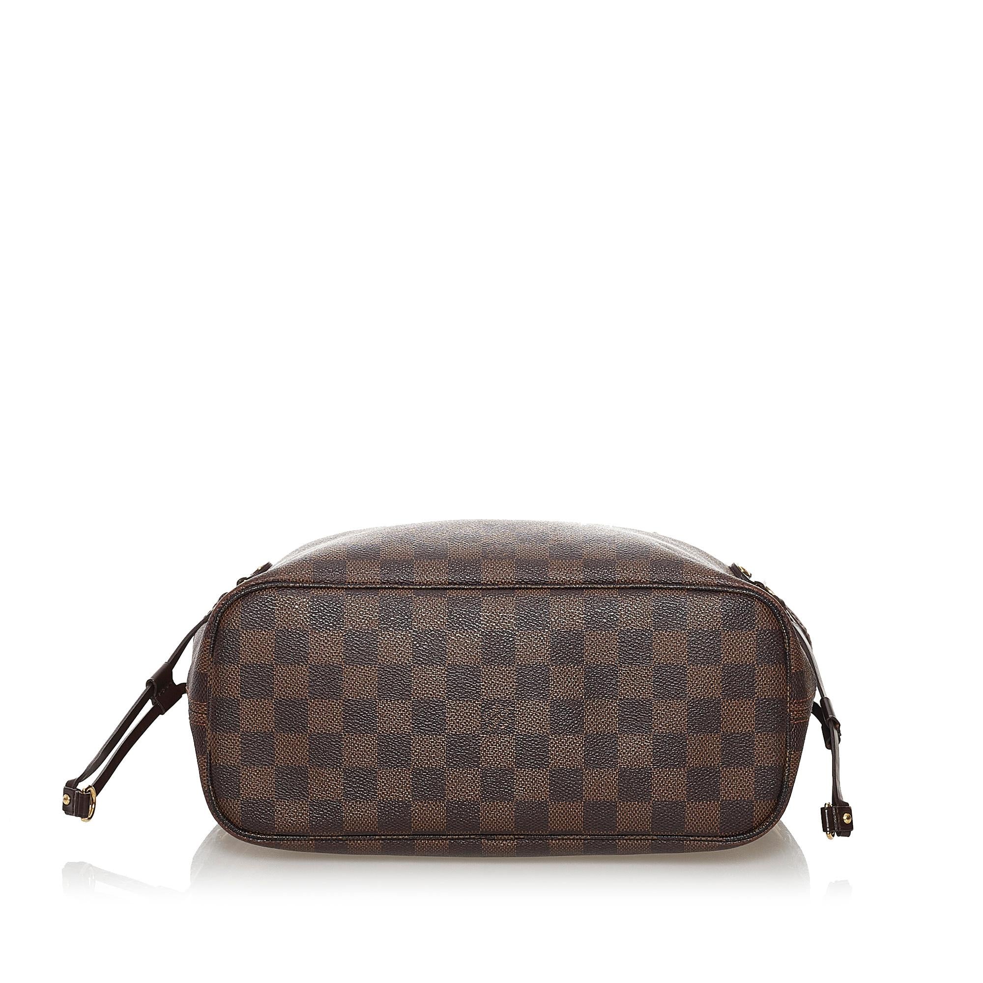 Louis Vuitton Damier Ebene Neverfull PM (SHG-31749)