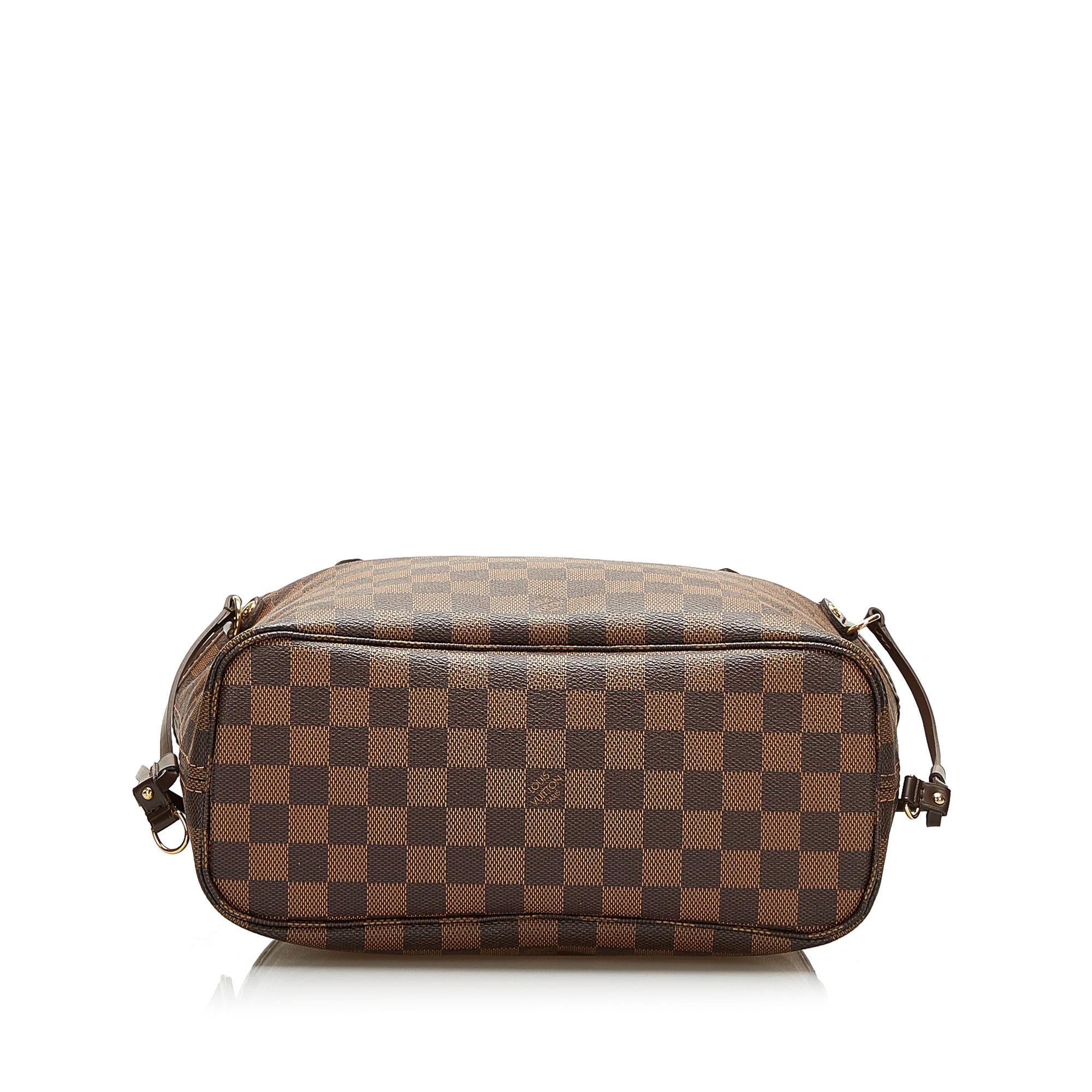 Louis Vuitton Damier Ebene Neverfull PM (SHG-36051)