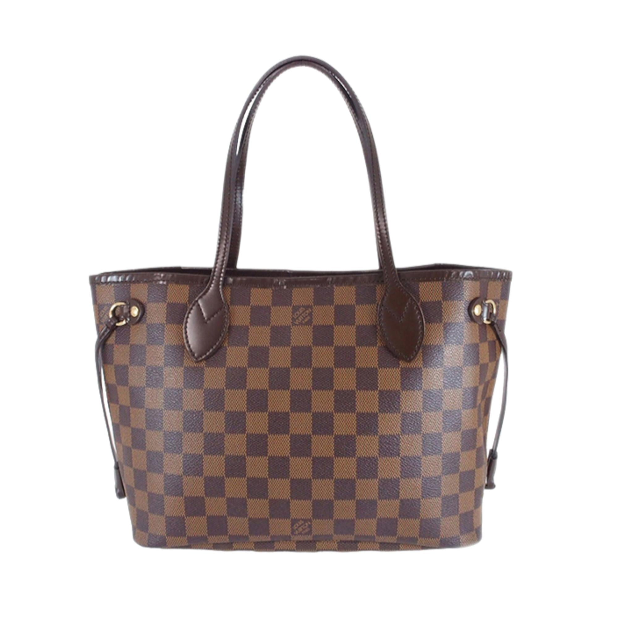 Louis Vuitton Damier Ebene Neverfull PM (SHG-37056)