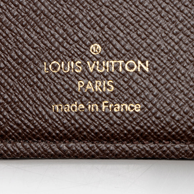 Louis Vuitton Damier Ebene Normandy Compact Wallet (SHF-17423)