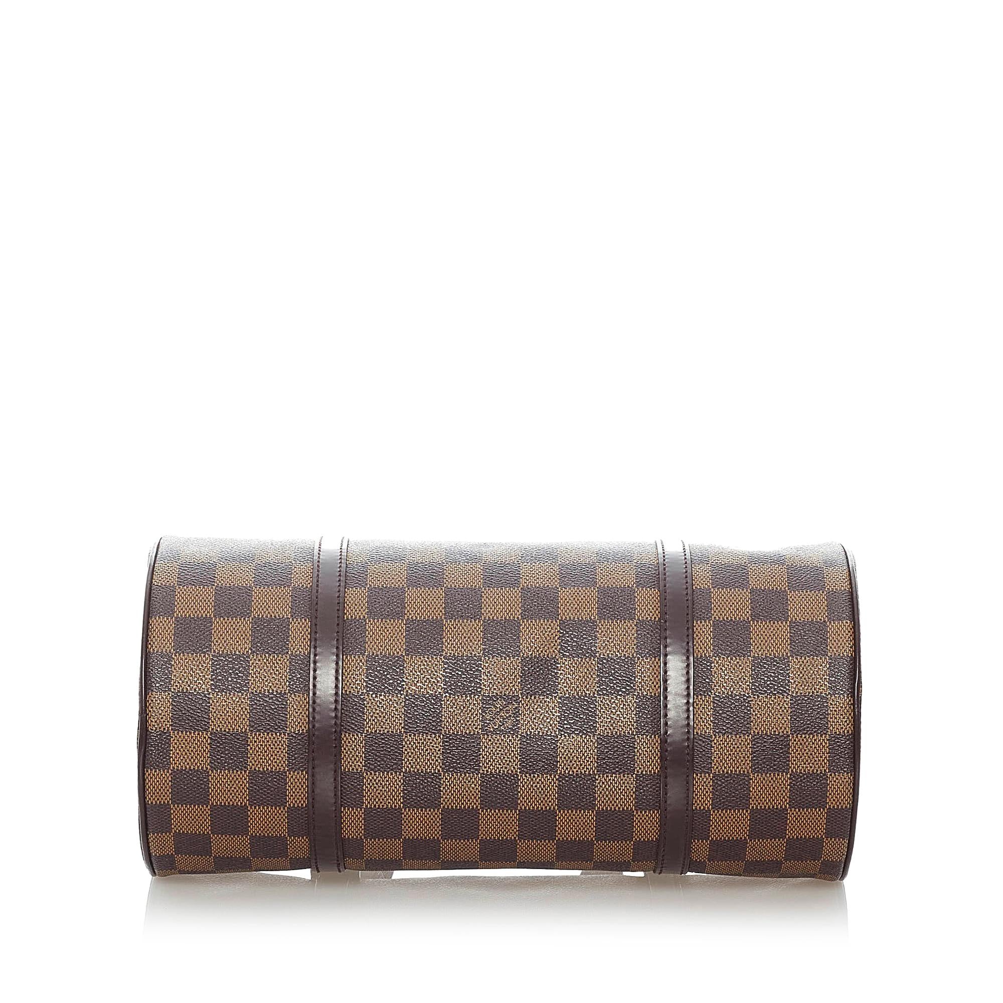 Louis Vuitton Damier Ebene Papillon 30 (SHG-31460)