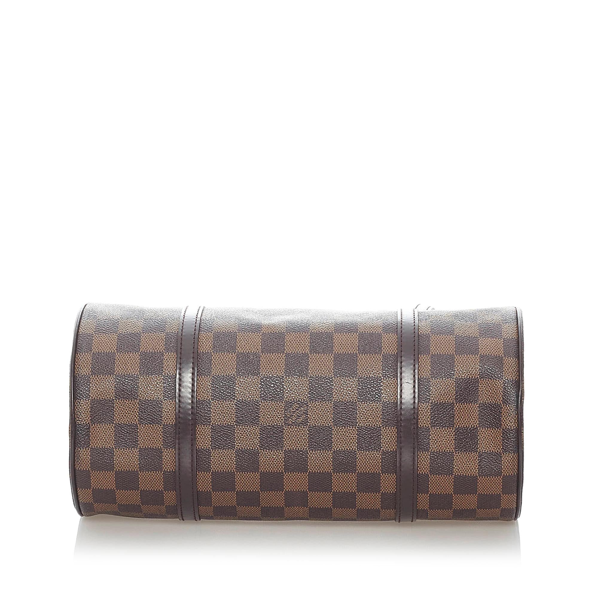 Louis Vuitton Damier Ebene Papillon 30 (SHG-32407)