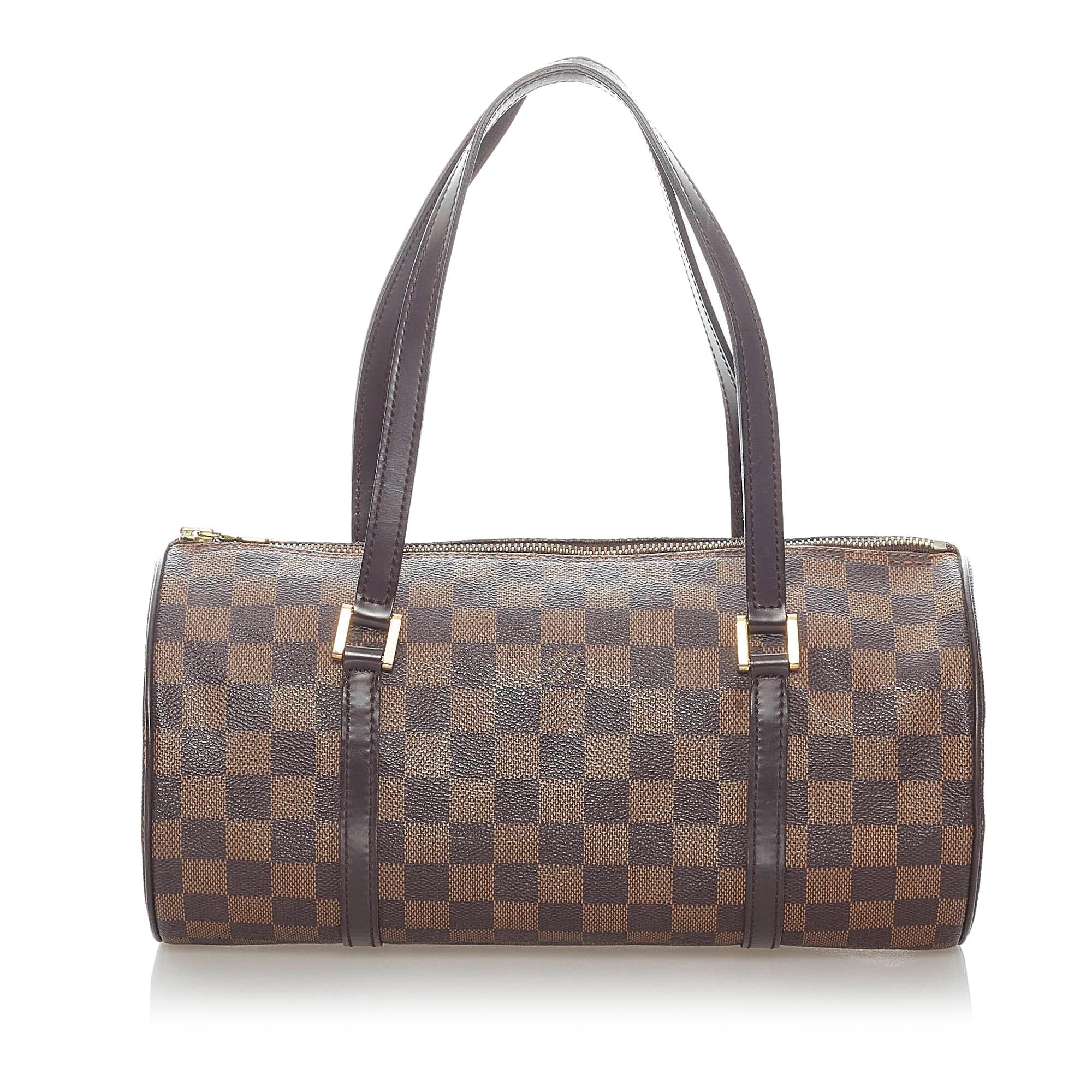 Louis Vuitton Damier Ebene Papillon 30 (SHG-32407)