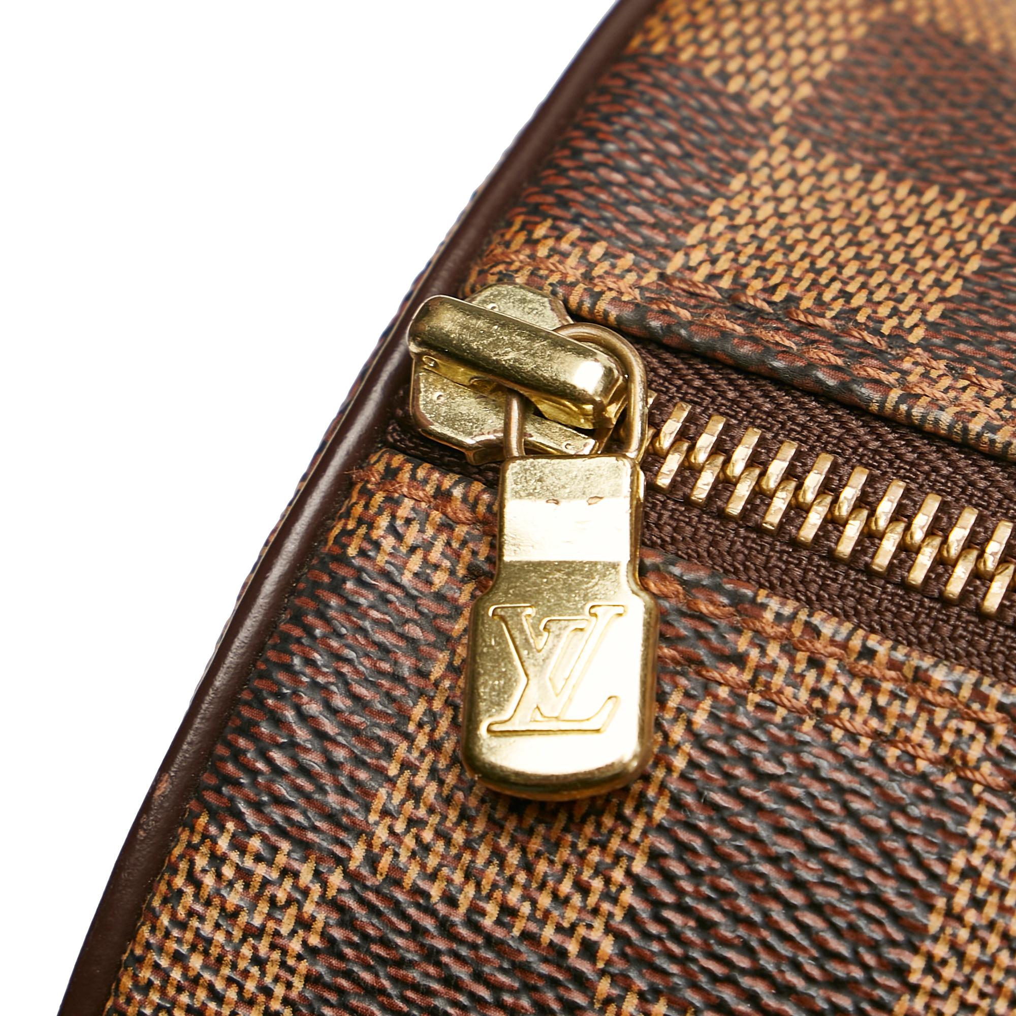 Louis Vuitton Damier Ebene Papillon 30 (SHG-34620)