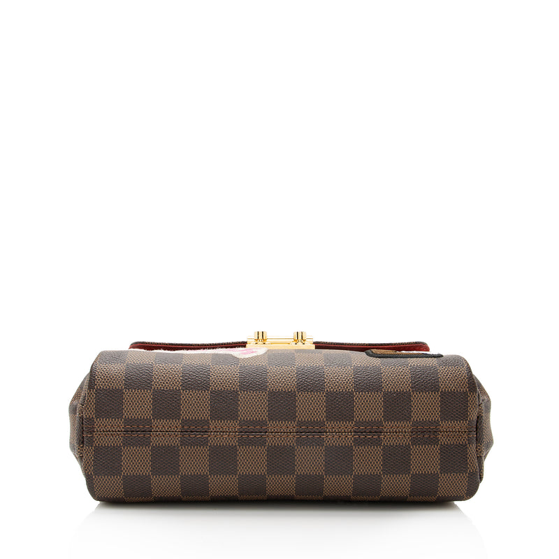 Louis Vuitton - Authenticated Croisette Handbag - Leather Black for Women, Good Condition