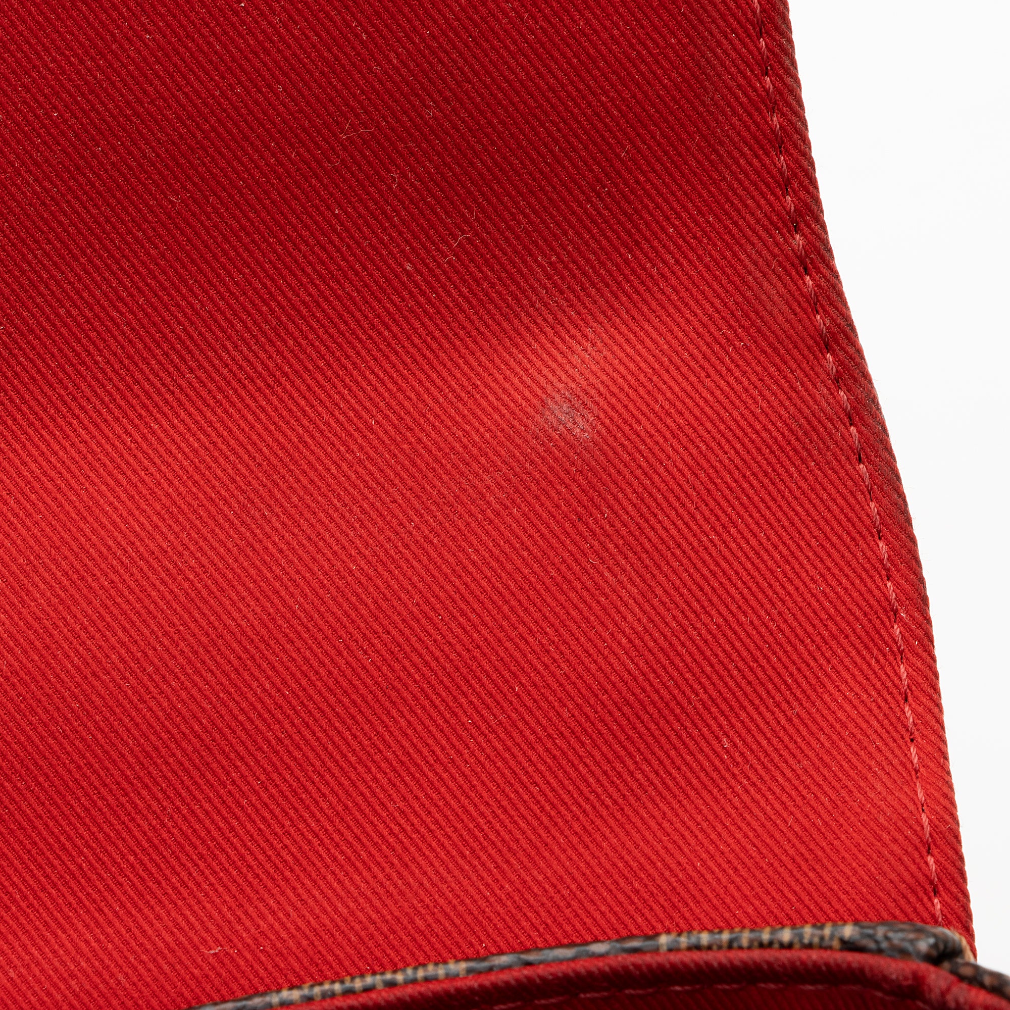 Louis Vuitton Limited Edition Damier Ebene Patches Croisette Shoulder Bag (SHF-22655)