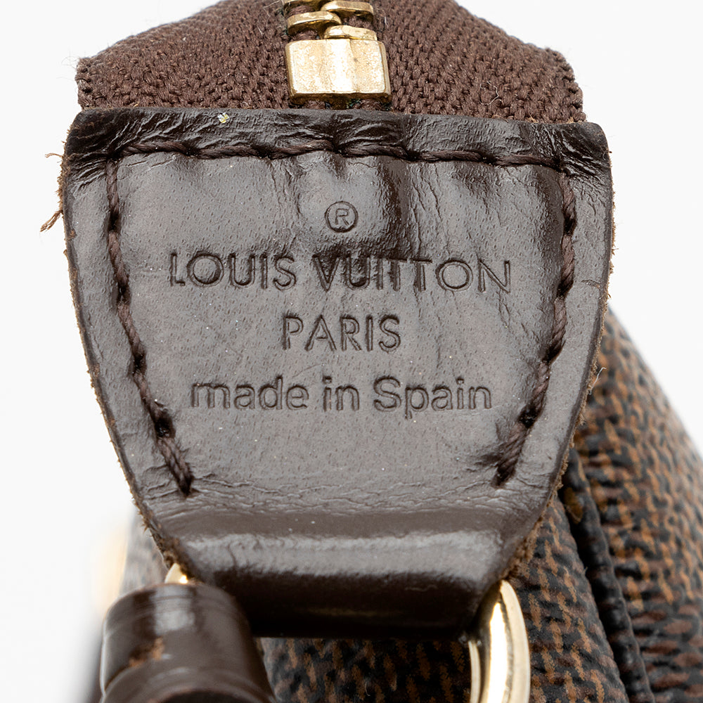 Louis Vuitton Damier Ebene Pochette Accessoires (SHF-21587)