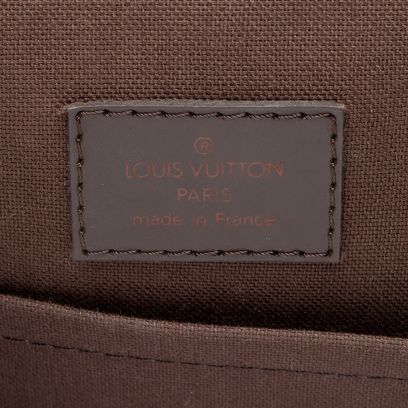 Louis Vuitton Damier Ebene Reporter Melville Messenger Bag (SHF-21999)