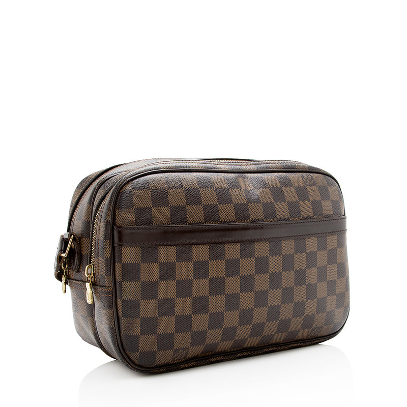 Louis Vuitton Damier Ebene Reporter Melville Messenger Bag (SHF-21999) –  LuxeDH