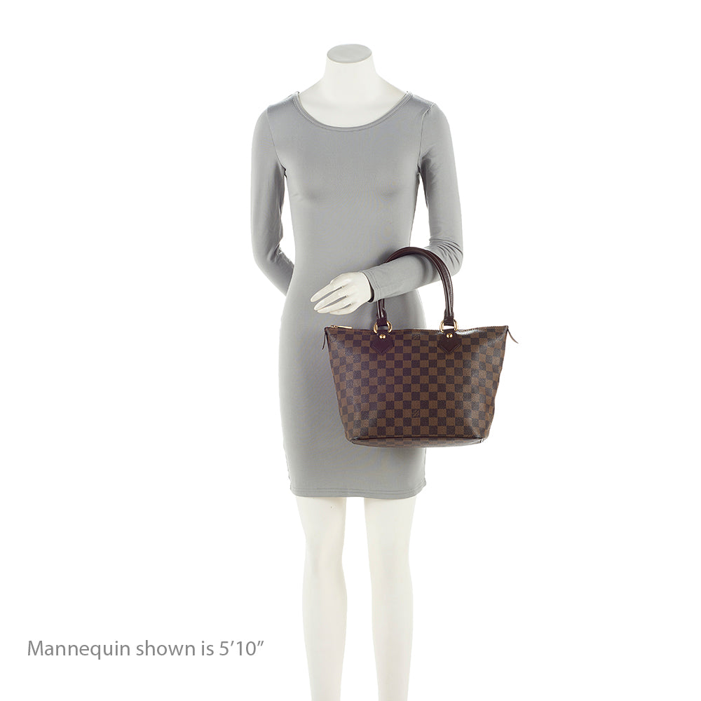Louis Vuitton Damier Ebene Saleya PM Tote (SHF-22062)