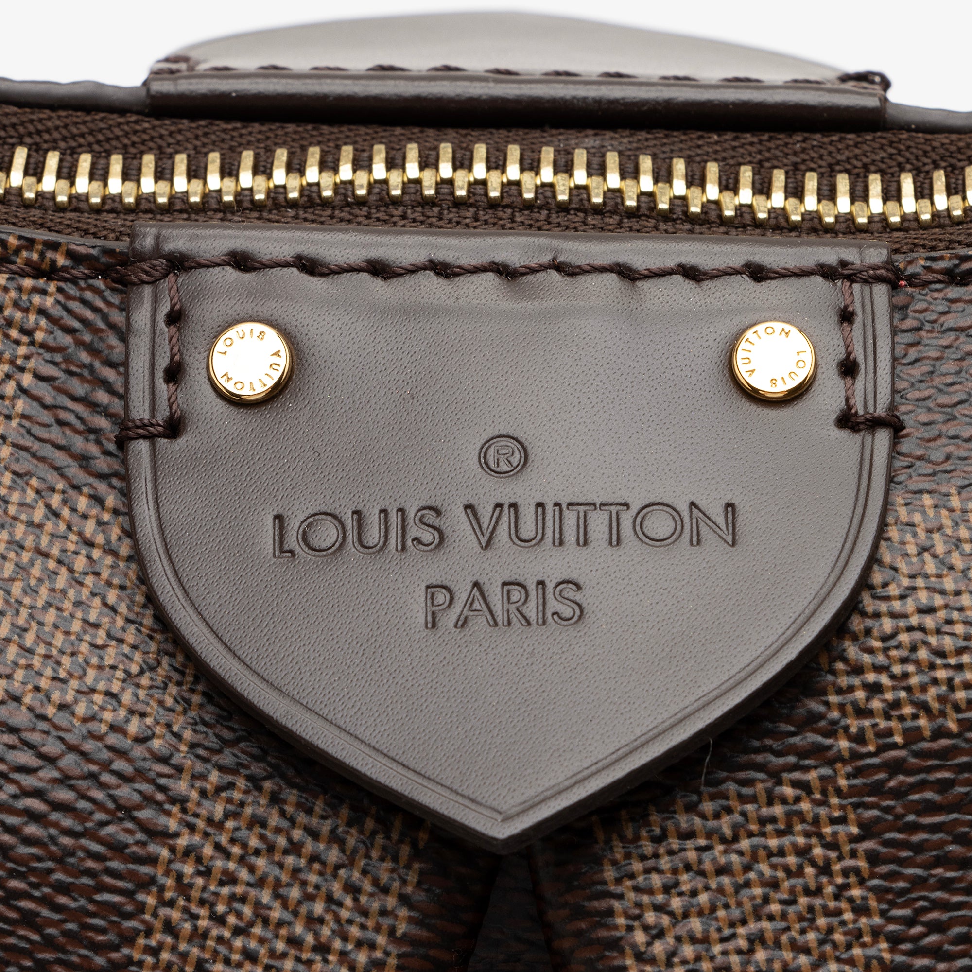 Louis Vuitton Damier Ebene Siena GM Satchel (SHF-23913)
