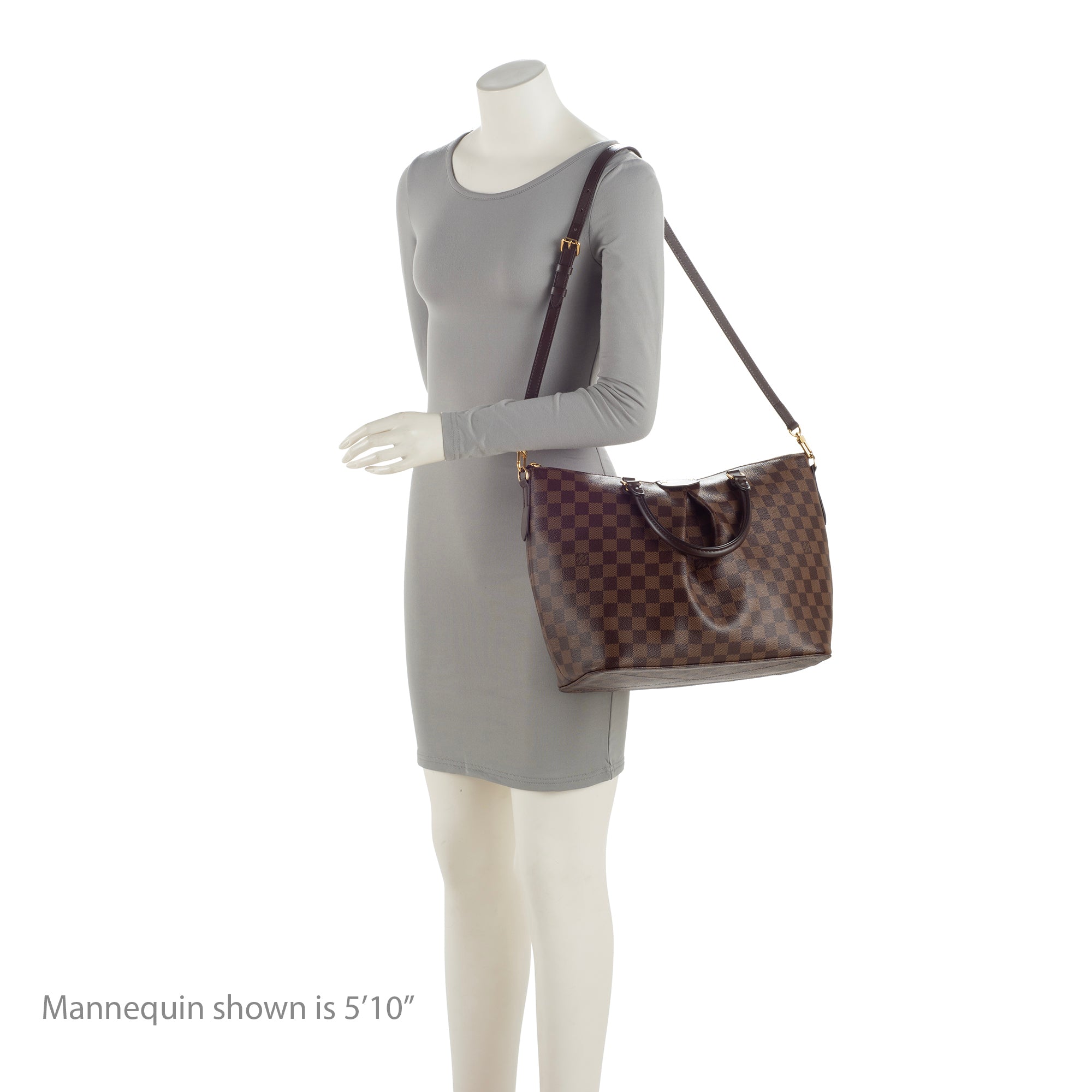 Louis Vuitton Damier Ebene Siena GM Satchel (SHF-23913)