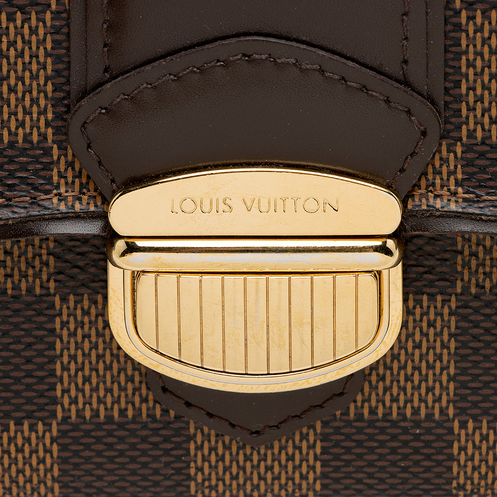 Louis Vuitton Damier Ebene Sistina Wallet (SHF-22035)