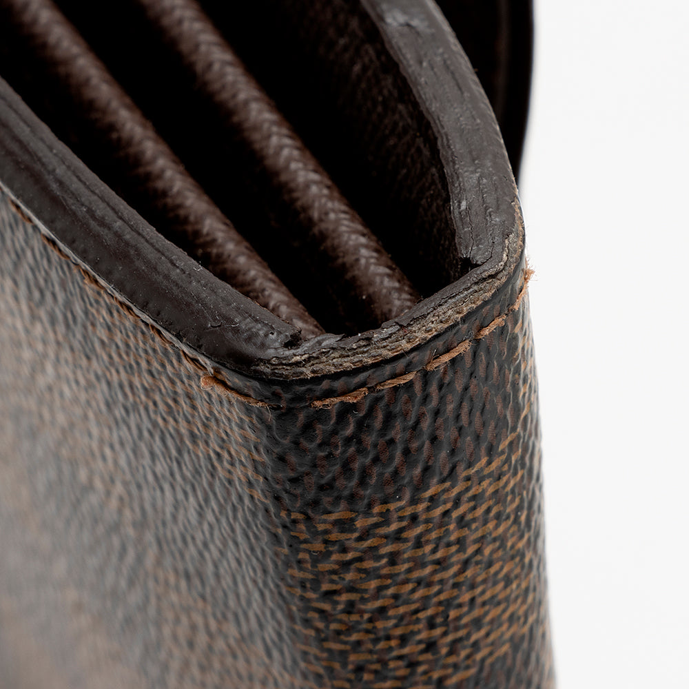 Louis Vuitton Damier Ebene Sistina Wallet (SHF-22035)