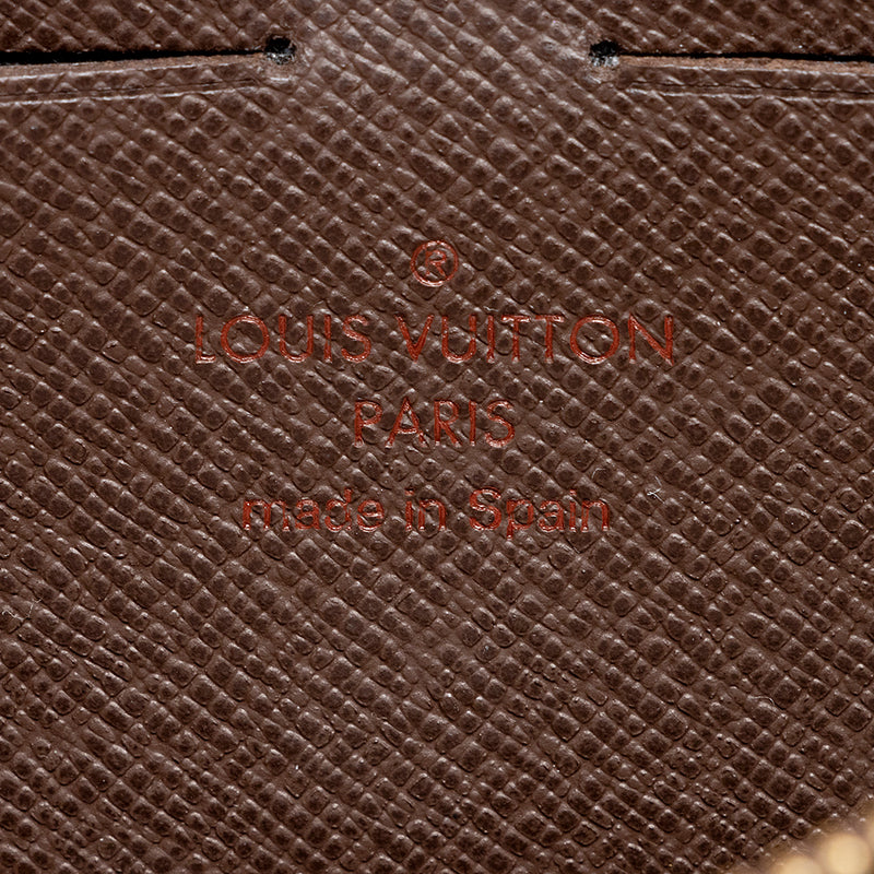 Louis Vuitton Damier Ebene Sistina Wallet (SHF-22035)