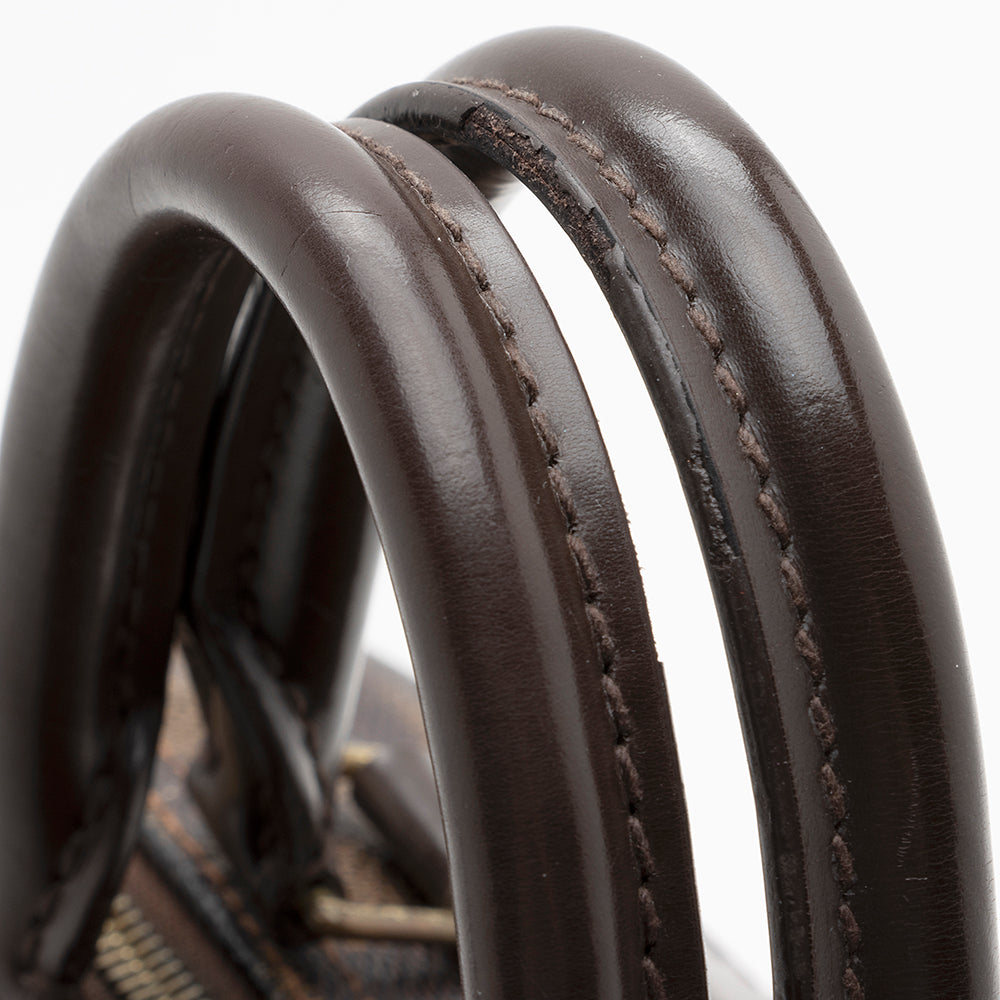 Louis Vuitton Damier Ebene Speedy 25 Satchel (SHF-22073)