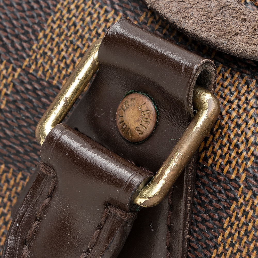 Louis Vuitton Damier Ebene Speedy 25 Satchel (SHF-22073)